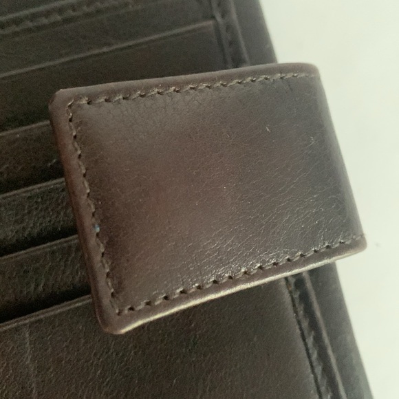 Yves Saint Laurent Rive Gauche Muse Billfold Wallet in Chocolate Brown - Picture 8 of 16